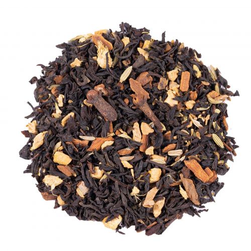 the noir chai en vrac melange epice assam cannelle gingembre cardamome