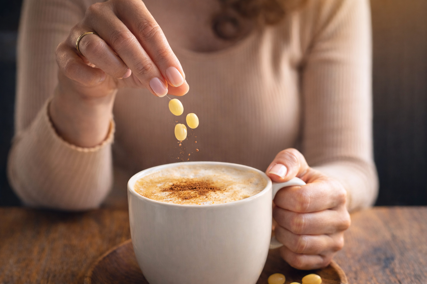 Perles de café crème vanille - 125 g