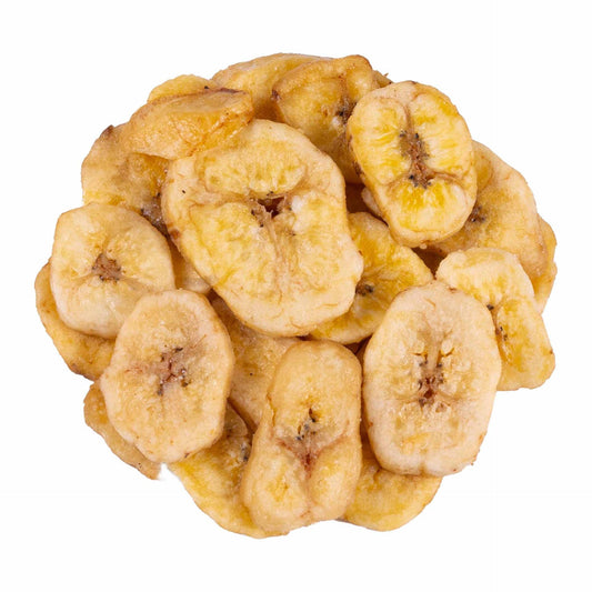 Chips de banane bio séchées en vrac gourmandise fruitée naturelle