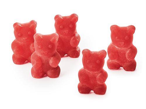 Oursons à infuser fraise 125 g – bonbons pour thé Le Secret des Sens