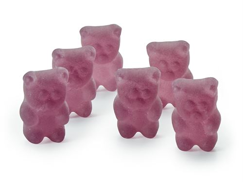 Oursons à infuser myrtille vanille vegan 125 g – bonbons pour thé Le Secret des Sens