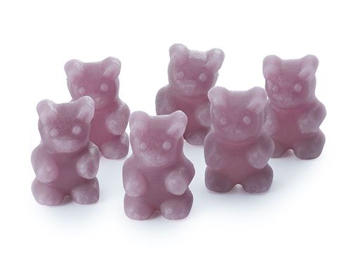 Oursons à infuser yaourt myrtille 125 g – bonbons pour thé Le Secret des Sens