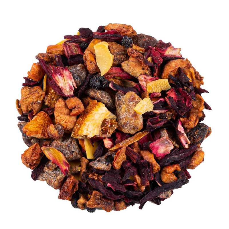 infusion punch de noel en vrac cannelle amande infusion hivernale
