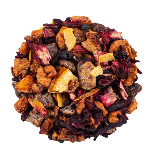 infusion punch de noel en vrac cannelle amande infusion hivernale
