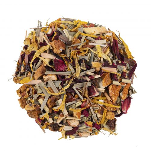 infusion framboise glacee en vrac framboise citron infusion rafraichissante
